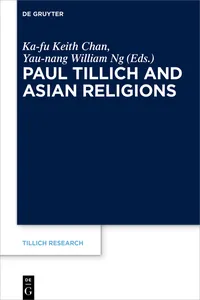 Paul Tillich and Asian Religions_cover