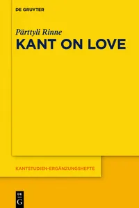 Kant on Love_cover