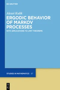 Ergodic Behavior of Markov Processes_cover
