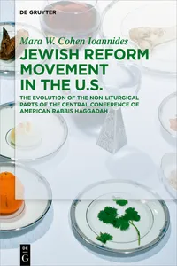 Jewish Reform Movement in the US_cover