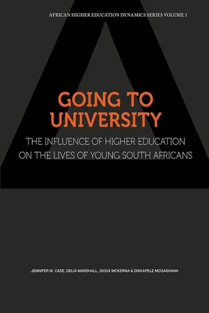 Going to University. The Influence of Higher Education on the Lives of Young South Africans