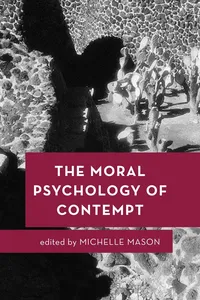 The Moral Psychology of Contempt_cover