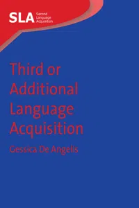 Third or Additional Language Acquisition_cover