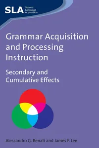 Grammar Acquisition and Processing Instruction_cover