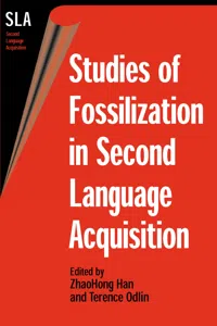 Studies of Fossilization in Second Language Acquisition_cover