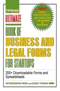 Ultimate Book of Business and Legal Forms for Startups_cover