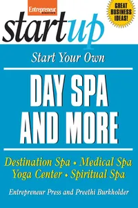 Start Your Own Day Spa and More_cover