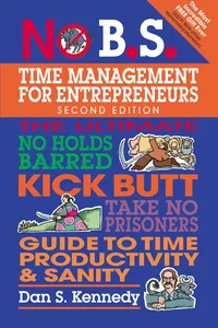 No B. S. Time Management for Entrepreneurs_cover