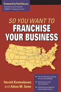 So You Want To Franchise Your Business?_cover