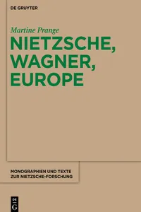 Nietzsche, Wagner, Europe_cover