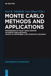 Monte Carlo Methods and Applications_cover