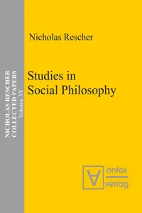 Studies in Social Philosophy_cover