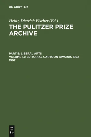 Editorial Cartoon Awards 1922–1997