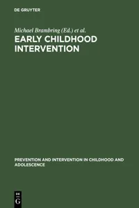 Early Childhood Intervention_cover