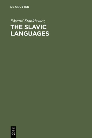 The Slavic Languages