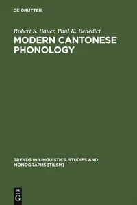 Modern Cantonese Phonology_cover
