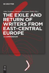 The Exile and Return of Writers from East-Central Europe_cover