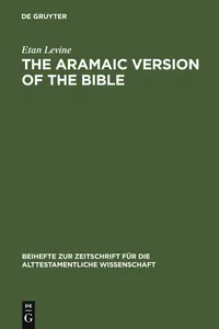 The Aramaic Version of the Bible_cover