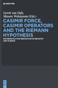 Casimir Force, Casimir Operators and the Riemann Hypothesis_cover