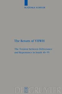 The Return of YHWH_cover