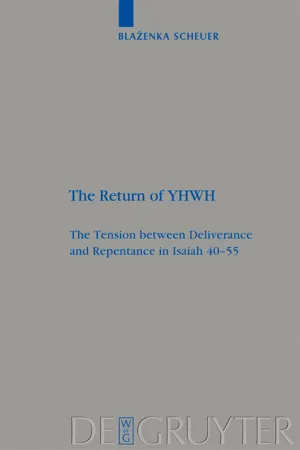 The Return of YHWH