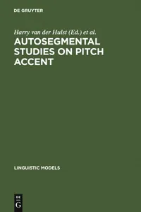 Autosegmental Studies on Pitch Accent_cover