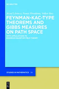 Feynman-Kac-Type Theorems and Gibbs Measures on Path Space_cover