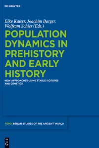 Population Dynamics in Prehistory and Early History_cover