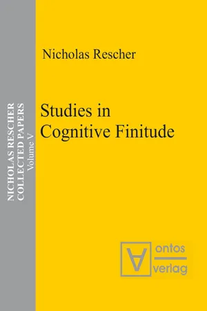 Studies in Cognitive Finitude