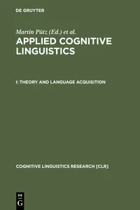 Theory and Language Acquisition_cover