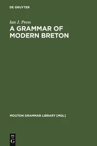 A Grammar of Modern Breton_cover