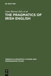 The Pragmatics of Irish English_cover