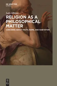 Religion as a philosophical matter_cover