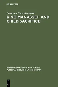 King Manasseh and Child Sacrifice_cover