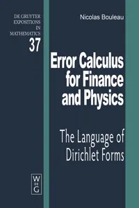 Error Calculus for Finance and Physics_cover