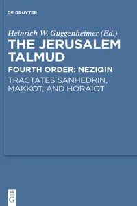 Tractates Sanhedrin, Makkot, and Horaiot_cover