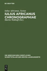 Iulius Africanus Chronographiae_cover