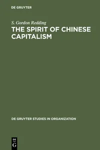 The Spirit of Chinese Capitalism_cover