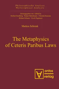 The Metaphysics of Ceteris Paribus Laws_cover