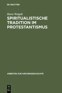 Spiritualistische Tradition im Protestantismus_cover