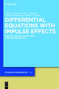 Differential Equations with Impulse Effects_cover