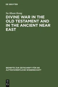 Divine War in the Old Testament and in the Ancient Near East_cover