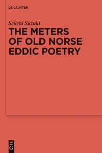 The Meters of Old Norse Eddic Poetry_cover
