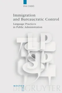 Immigration and Bureaucratic Control_cover