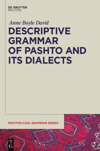 Descriptive Grammar of Pashto and its Dialects_cover