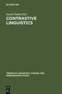 Contrastive Linguistics_cover