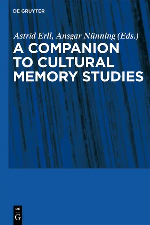 Cultural Memory Studies