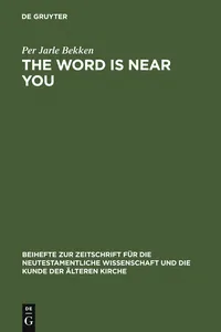 The Word is Near You_cover