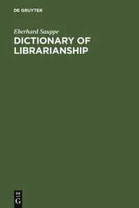 Dictionary of Librarianship_cover