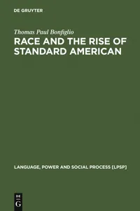 Race and the Rise of Standard American_cover